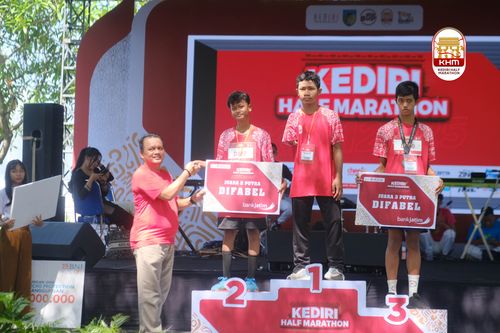 Race photo from Kediri Half Marathon 2025