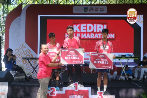 Race photo from Kediri Half Marathon 2025