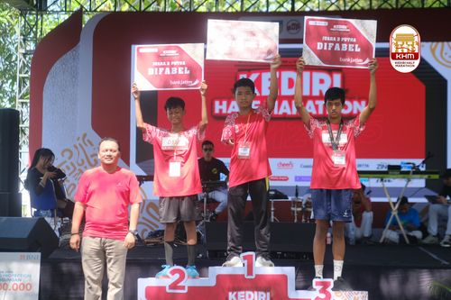Race photo from Kediri Half Marathon 2025