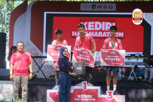 Race photo from Kediri Half Marathon 2025