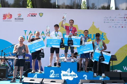 Race photo from Taman Budaya x BOGORUN 2025