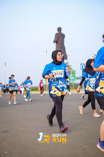 Race photo from ISOPlus Run 2024 Jakarta