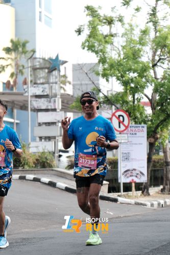 Race photo from Isoplus Run 2024 Surabaya