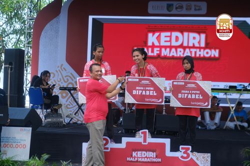 Race photo from Kediri Half Marathon 2025