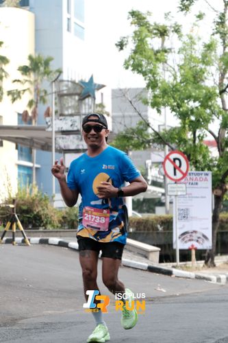 Race photo from Isoplus Run 2024 Surabaya