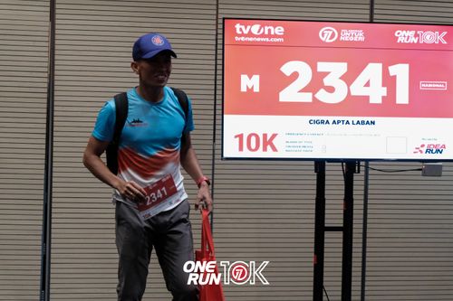 Race photo from ONE RUN 10K 2025