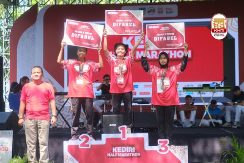 Race photo from Kediri Half Marathon 2025