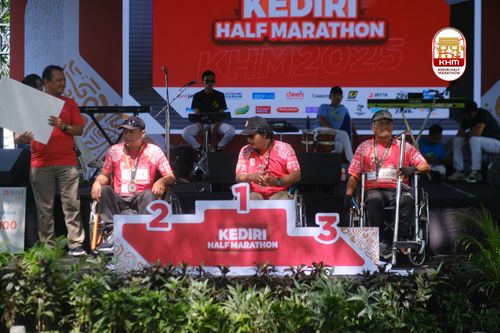 Race photo from Kediri Half Marathon 2025