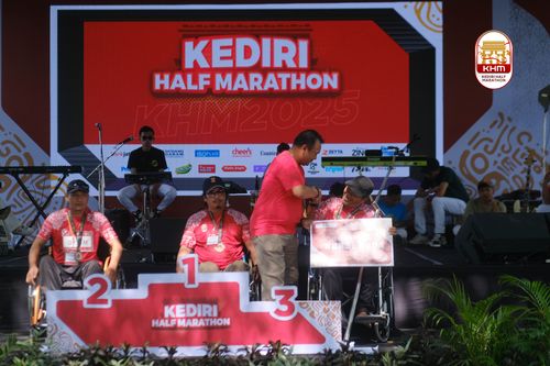 Race photo from Kediri Half Marathon 2025