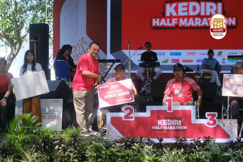 Race photo from Kediri Half Marathon 2025