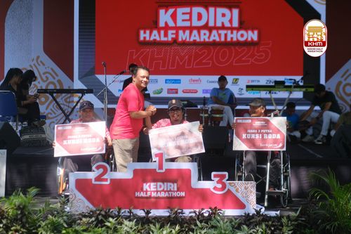 Race photo from Kediri Half Marathon 2025