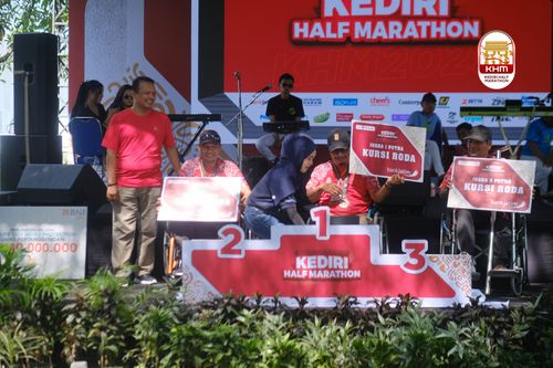 Race photo from Kediri Half Marathon 2025