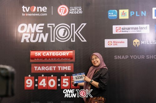 Race photo from ONE RUN 10K 2025