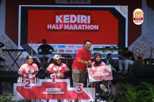 Race photo from Kediri Half Marathon 2025