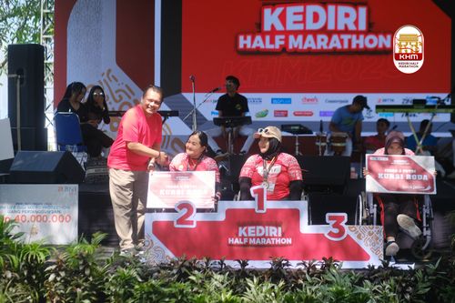 Race photo from Kediri Half Marathon 2025