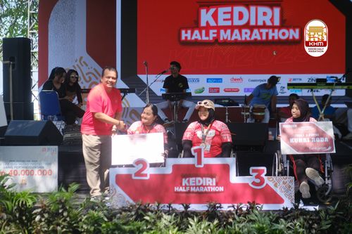Race photo from Kediri Half Marathon 2025