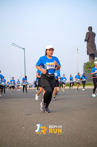 Race photo from ISOPlus Run 2024 Jakarta