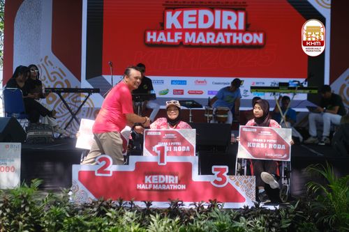 Race photo from Kediri Half Marathon 2025