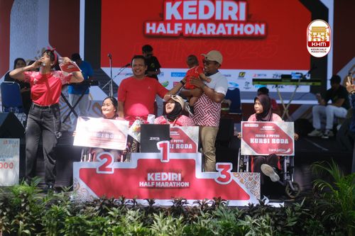 Race photo from Kediri Half Marathon 2025