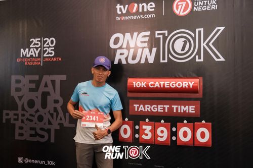 Race photo from ONE RUN 10K 2025