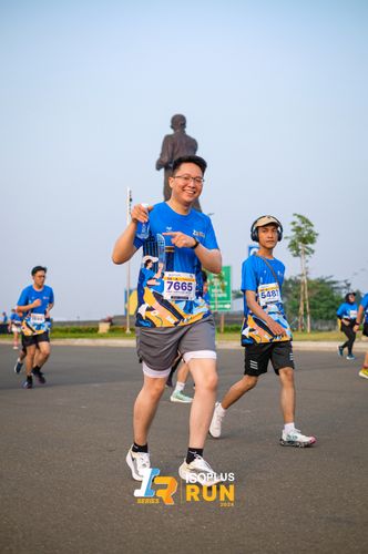 Race photo from ISOPlus Run 2024 Jakarta