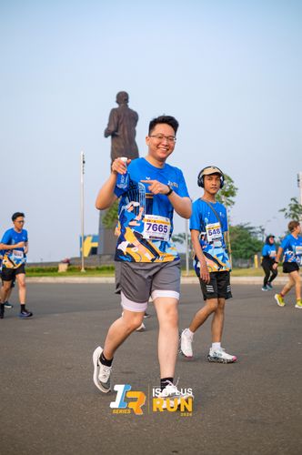 Race photo from ISOPlus Run 2024 Jakarta