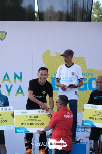 Race photo from Taman Budaya x BOGORUN 2025