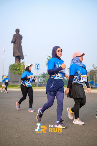 Race photo from ISOPlus Run 2024 Jakarta