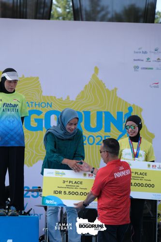 Race photo from Taman Budaya x BOGORUN 2025