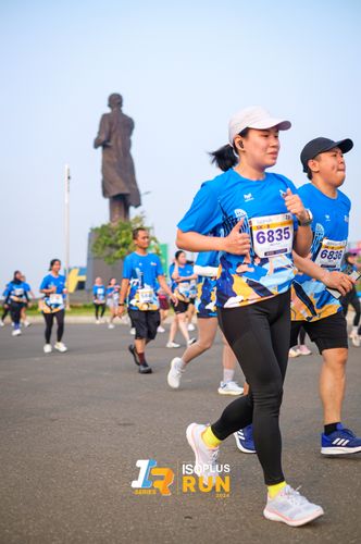 Race photo from ISOPlus Run 2024 Jakarta