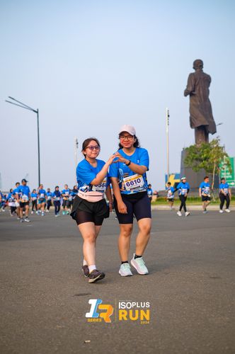 Race photo from ISOPlus Run 2024 Jakarta