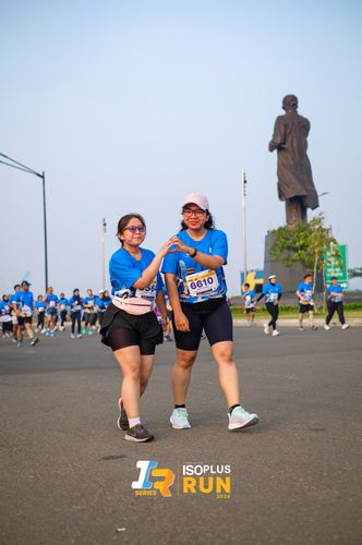 Race photo from ISOPlus Run 2024 Jakarta