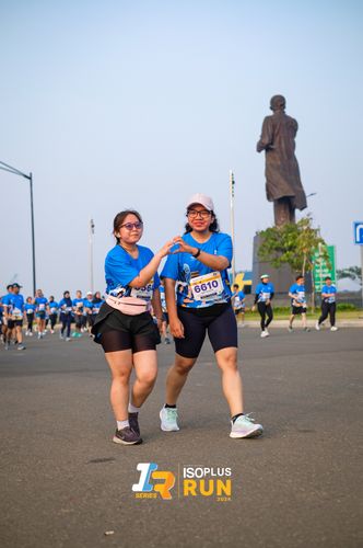 Race photo from ISOPlus Run 2024 Jakarta
