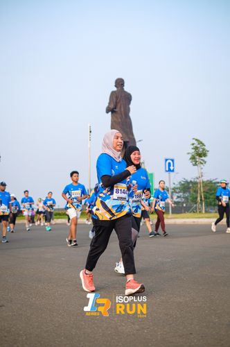 Race photo from ISOPlus Run 2024 Jakarta