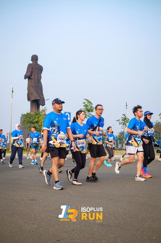 Race photo from ISOPlus Run 2024 Jakarta
