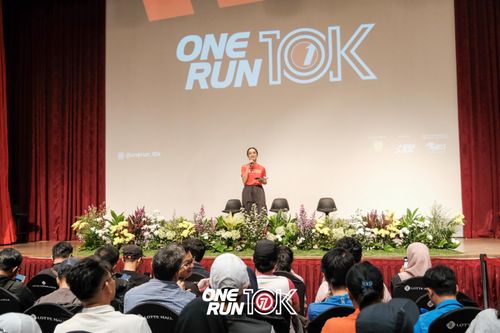 Race photo from ONE RUN 10K 2025
