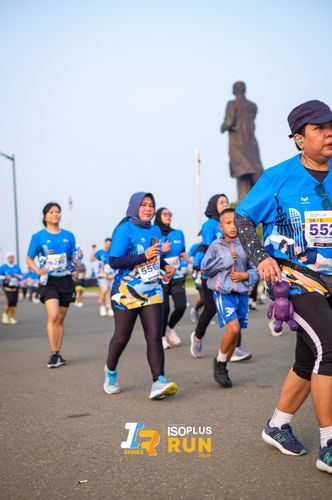 Race photo from ISOPlus Run 2024 Jakarta