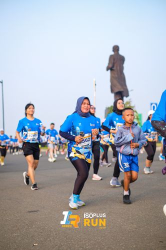 Race photo from ISOPlus Run 2024 Jakarta