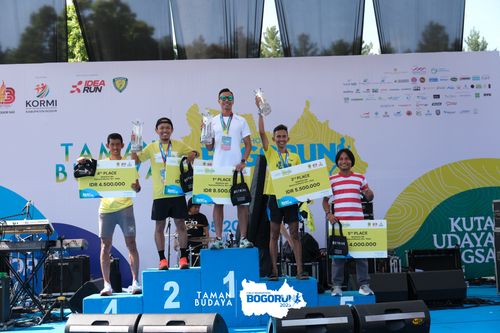 Race photo from Taman Budaya x BOGORUN 2025