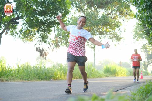 Race photo from Kediri Half Marathon 2024