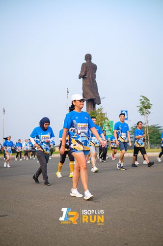 Race photo from ISOPlus Run 2024 Jakarta