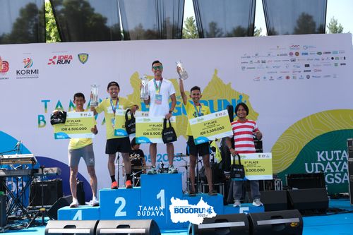 Race photo from Taman Budaya x BOGORUN 2025