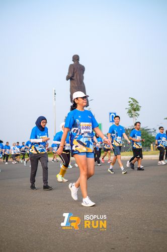 Race photo from ISOPlus Run 2024 Jakarta