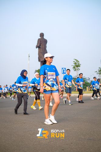 Race photo from ISOPlus Run 2024 Jakarta