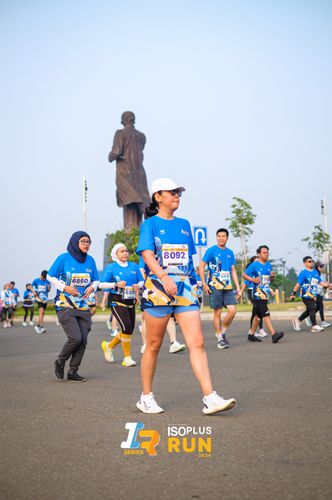 Race photo from ISOPlus Run 2024 Jakarta