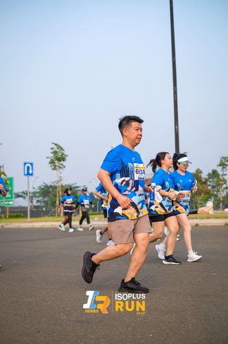 Race photo from ISOPlus Run 2024 Jakarta