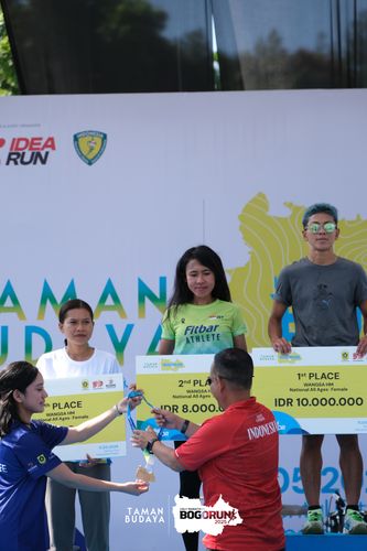 Race photo from Taman Budaya x BOGORUN 2025