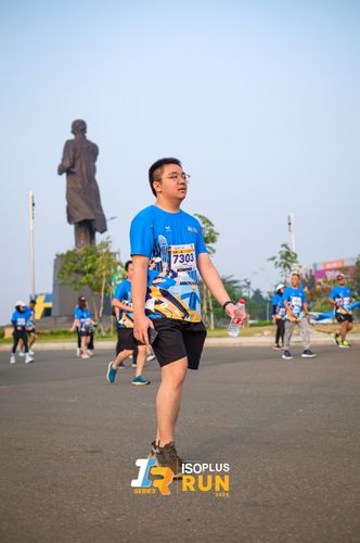 Race photo from ISOPlus Run 2024 Jakarta