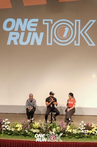 Race photo from ONE RUN 10K 2025