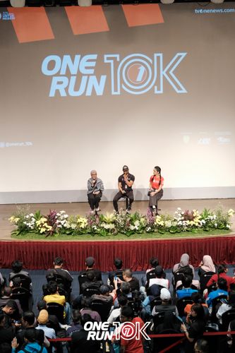 Race photo from ONE RUN 10K 2025